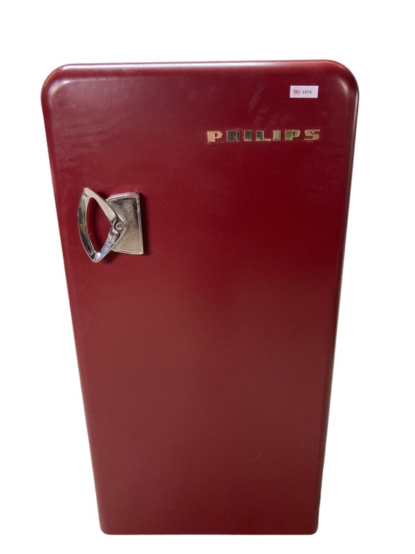 Vintage Philips koelkast omgebouwd tot bar