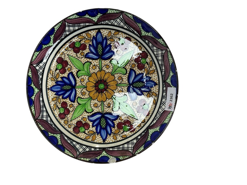 Wandbord decoratief met beschadiging